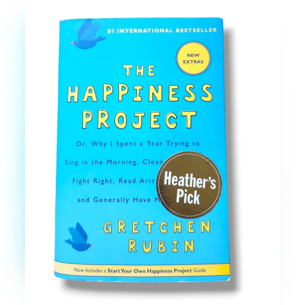 Happiness Project - Personal Development Softcover Novel by Gretchen Rubin